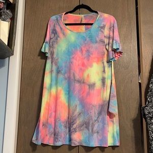 Tie dye Dress